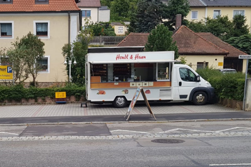 Hendlwagen in Saal, Wörth & Neustadt